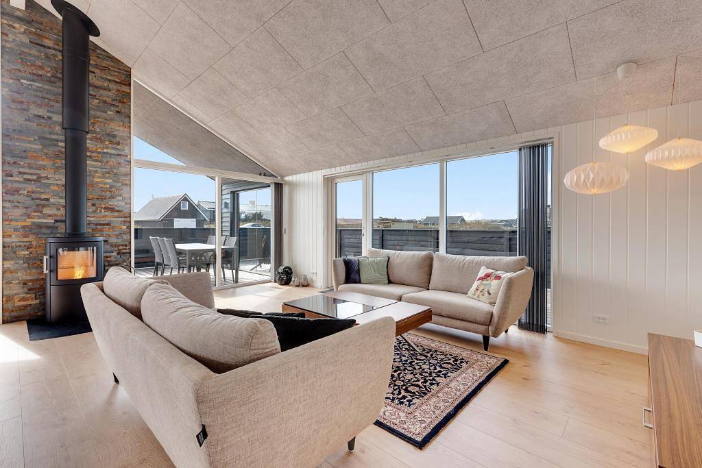 Luxusferienhaus mit Sauna nahe der Nordsee in Hvide Sande, Holmsland Klit