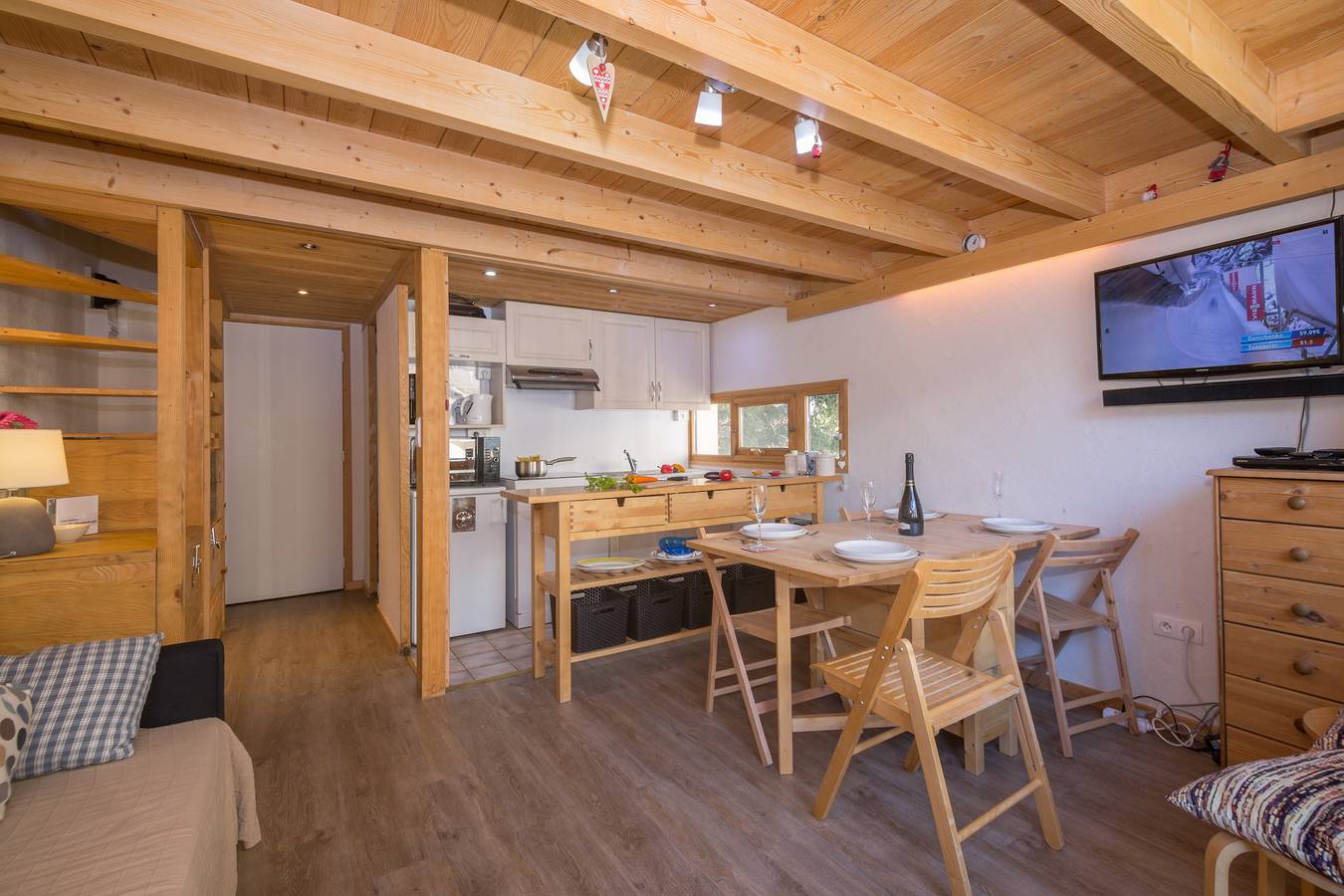 Appartamento intero, Résidence Grand Roc - Bruyères 220 in Argentière, Chamonix-Mont-Blanc