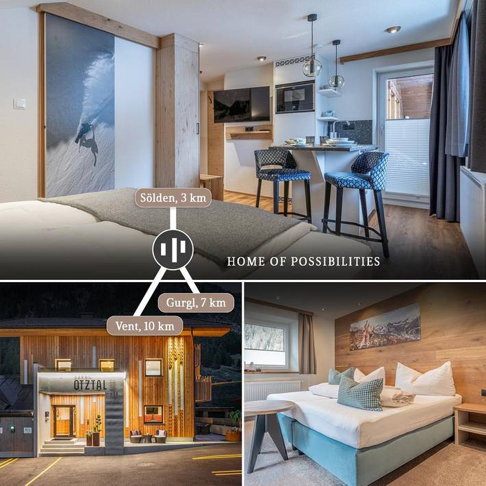 B&B, mit Terrasse und Sauna in Sölden (Österreich)