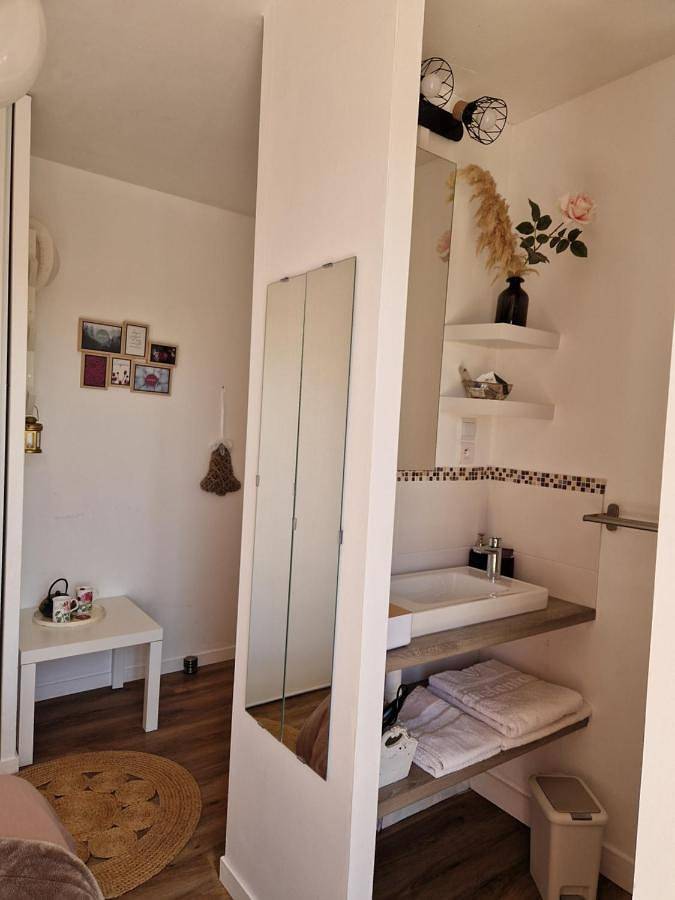 Double Room with Private Bathroom in Kerlouan, Région de Brest