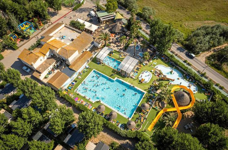 Camping pour 8 personnes, avec bassin pour enfant à Sérignan - 2