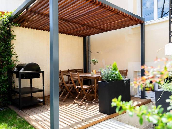 Location de vacances pour 11 personnes, avec jacuzzi et terrasse à Colombes - 3