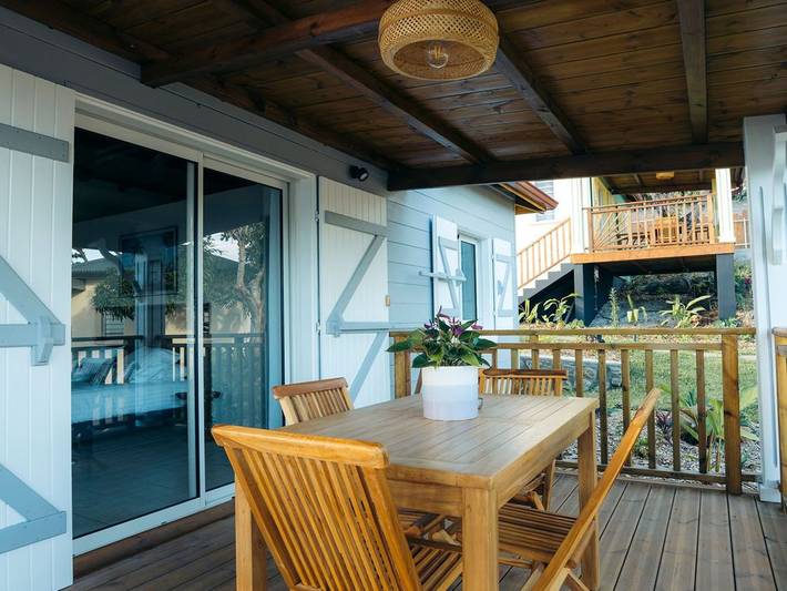 Gîte pour 2 personnes, avec piscine et terrasse aux Avirons - 4