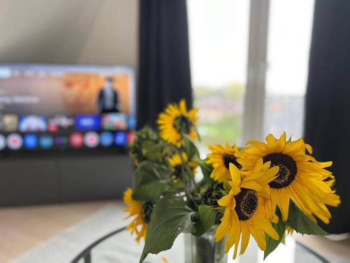 Ferienwohnung für 2 Personen, mit Balkon und Terrasse sowie Garten und Ausblick in Lippstadt - 4