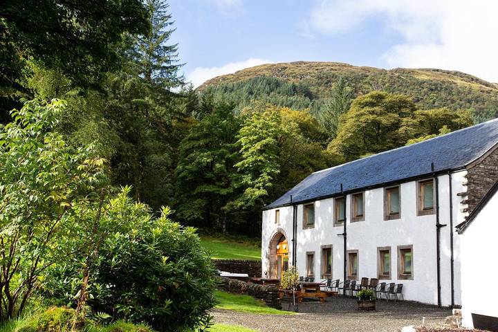 Villa for 14 people, with Hot tub and Garden as well as Sauna in Scotland