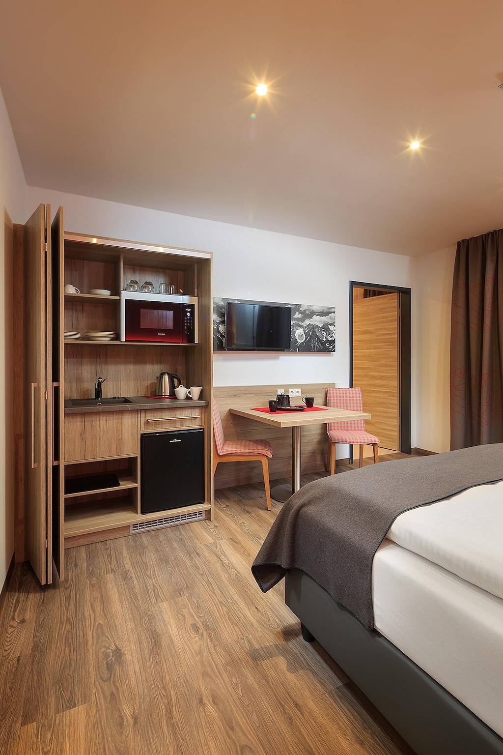 Vierbett Familienzimmer mit Balkon in Kempten, Bayerisch Schwaben