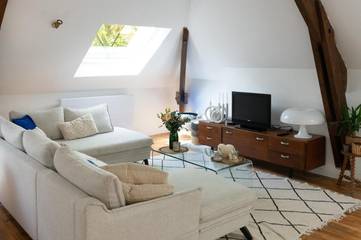 Gîte pour 8 personnes, avec jardin et vue, animaux acceptés dans Bois de Cise