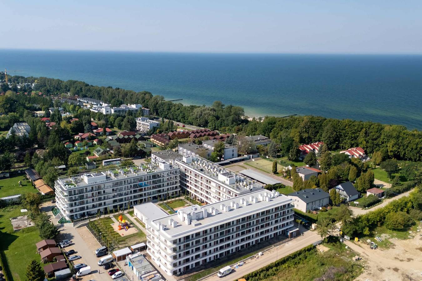 Ganze Ferienwohnung, Air-conditioned Studio | Pool, Balcony, Close to the Beach in Ustronie Morskie (Stadt), Ustronie Morskie