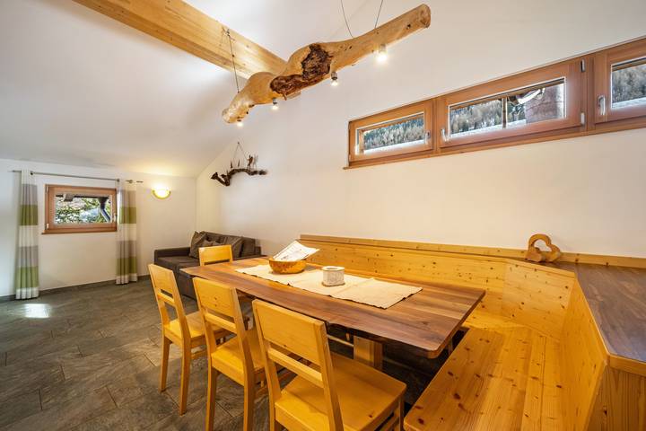 Entire apartment, Holiday Apartment "Edelweiss" on a Mountain Farm with Balcony in Pfelders, Moos in Passeier