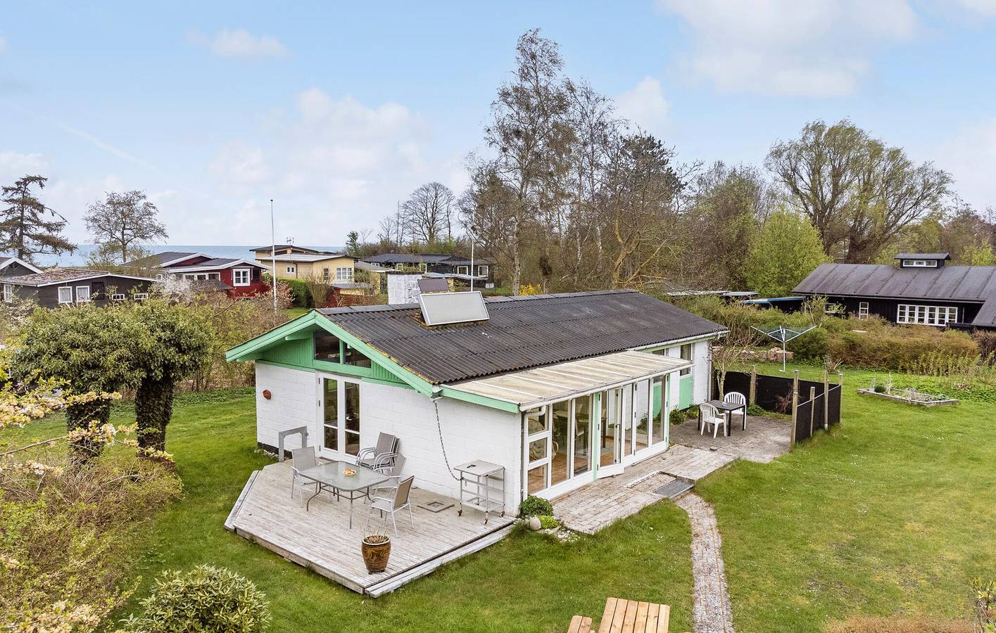 Vakantiehuis voor 4 personen met terras in Ulvshale, Vordingborg en omgeving