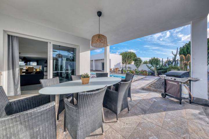 Location de vacances pour 8 personnes, avec jardin dans Charco del Palo - 3