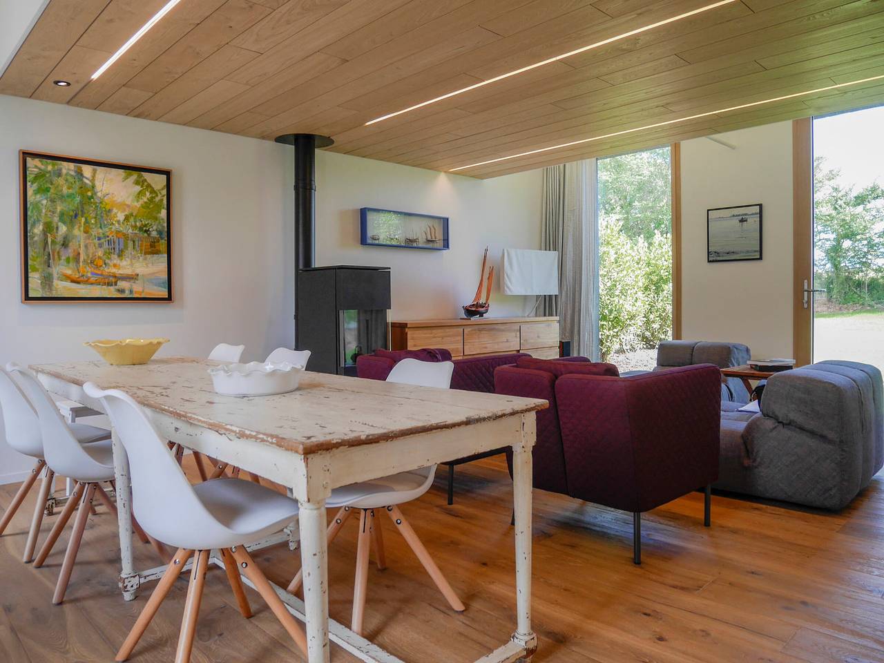 Maison moderne à 800m de la plage avec jardin et Wifi in Bangor, Côte des Mégalithes