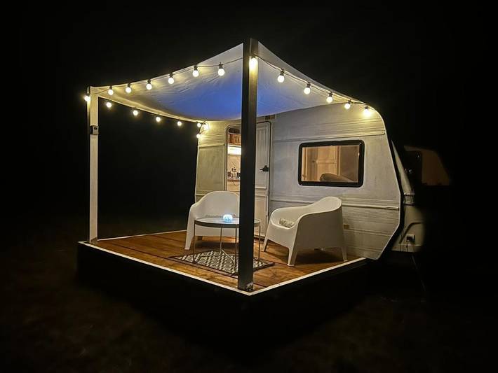 Camping für 2 Personen, mit Terrasse und Garten sowie Ausblick in Serbien - 3