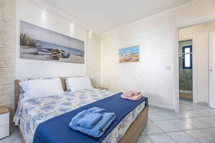 Casa La Playa: the sandy sea at your doorstep in Lido Marini, Golfe de Tarente