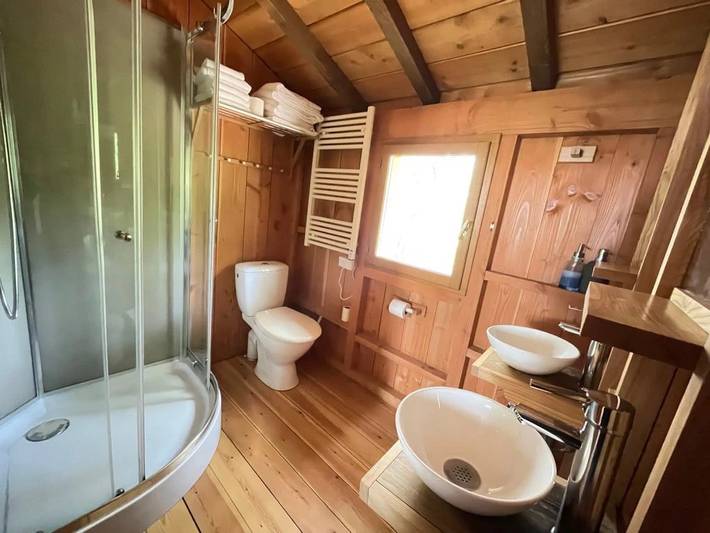 Cabane en bois pour 6 personnes dans le Gers - 4