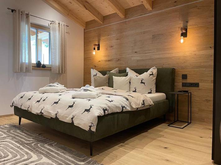 Chalet für 2 Personen, mit Ausblick und Garten sowie Sauna in Mauth