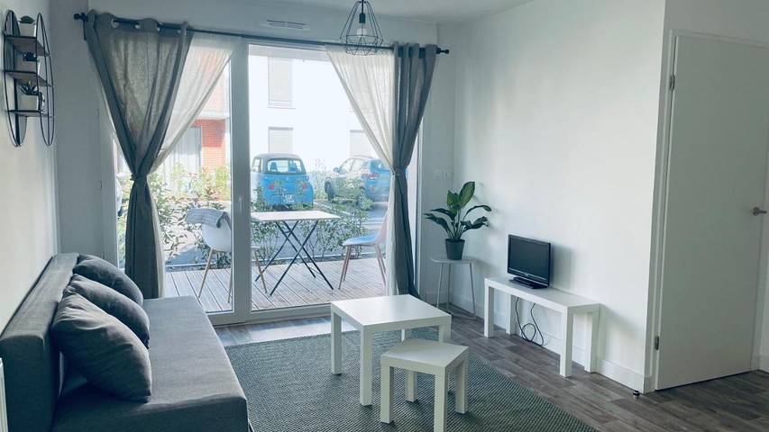 Appartement de vacances pour 4 personnes, avec terrasse, animaux acceptés