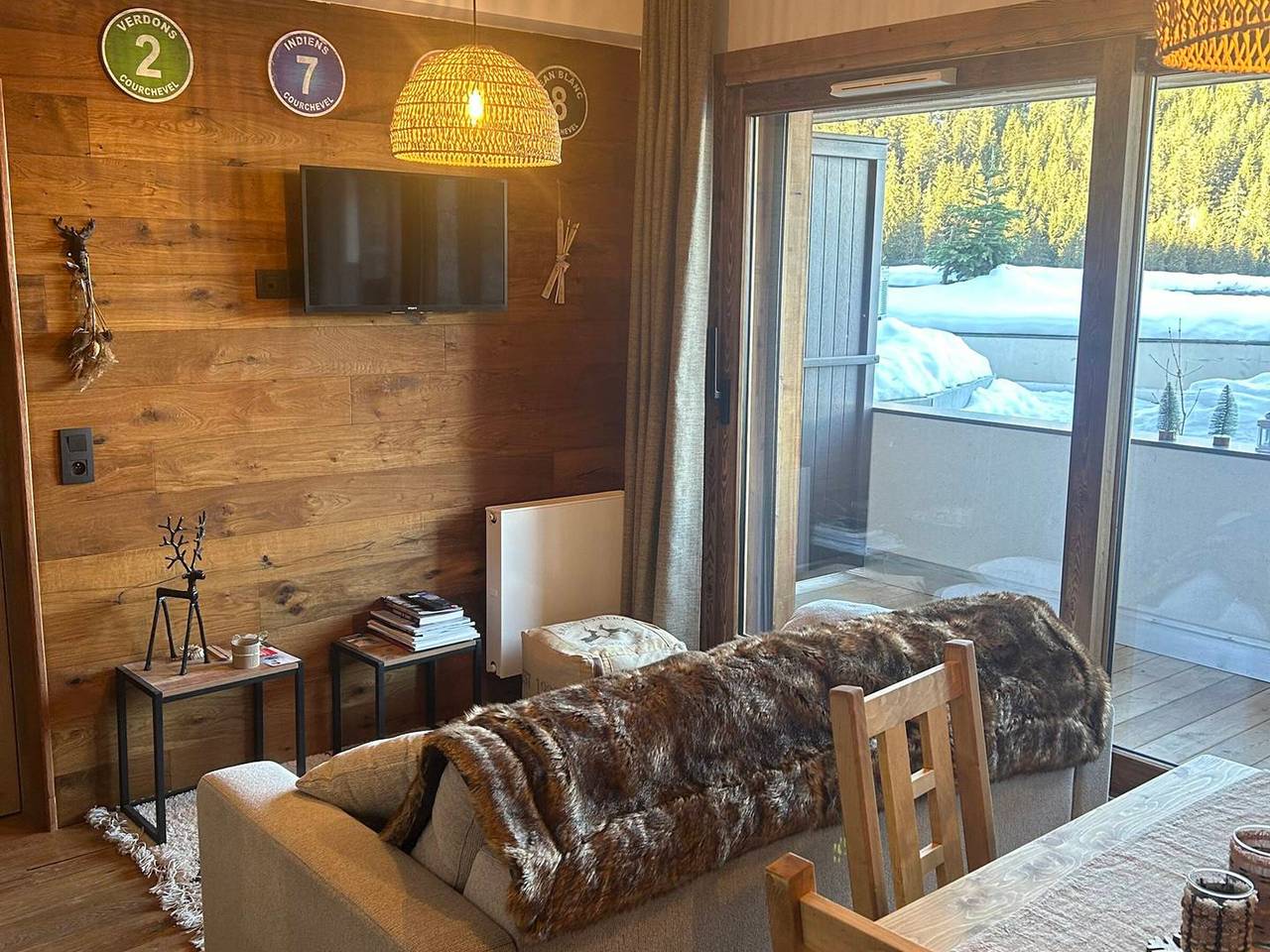 Apartamento entero, Courchevel 1650: Apartamento nuevo 2 hab.+cab, ideal 4 pers cerca del centro con parking in Courchevel 1650 (Moriond), Saint-Bon-Tarentaise