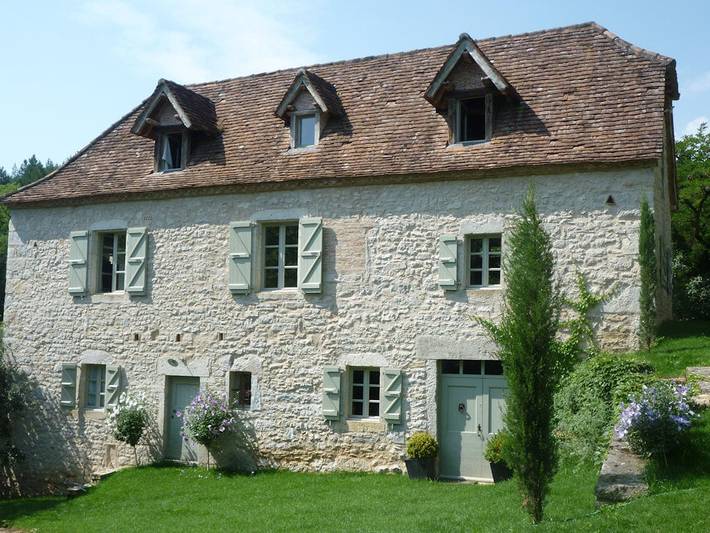 Location de vacances pour 4 personnes, avec jardin et piscine à Saint-Cirq-Lapopie - 4