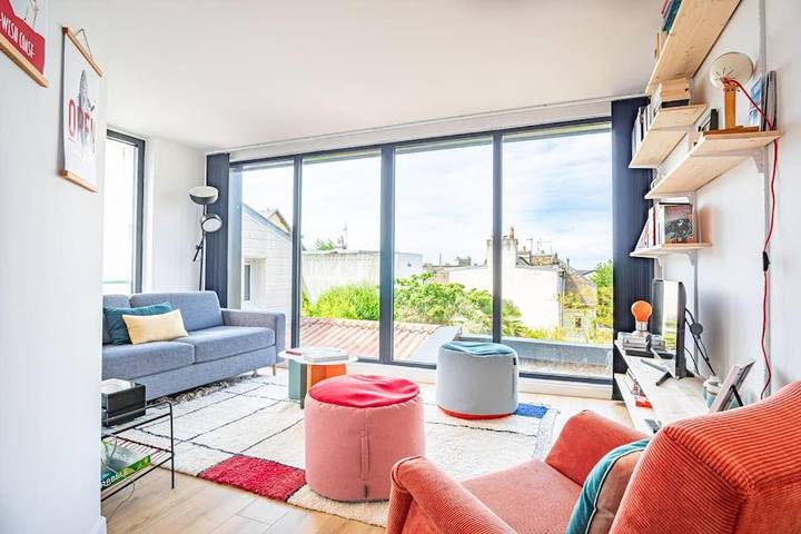 Gîte pour 6 personnes, avec Terrasse à Sainte-Adresse