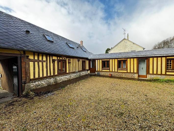 Location de vacances pour 6 personnes, avec vue et jardin, animaux acceptés à Grainville-la-Teinturière - 2