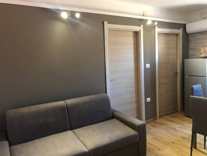 Apartamento entero, Apartamento de vacaciones para 4 personas con balcón/terraza in Sassari, Provincia de Sassari