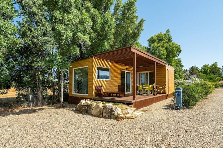 Macondo Agriliving - Tiny House Eucalipto in Masone Pardu, Castiadas