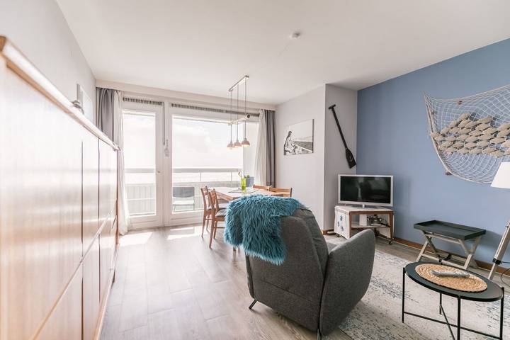 Ganze Wohnung, Hochhaus, Whg. Wattkieker 44… Mit schönem Meerblick! Für 3 Personen. 4.Etage in Büsum, Kreis Dithmarschen