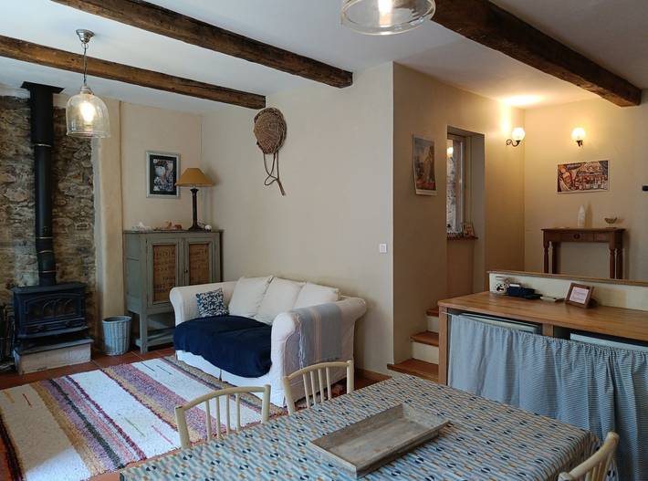 Gîte pour 6 personnes, avec terrasse, animaux acceptés à Roquebrun - 4