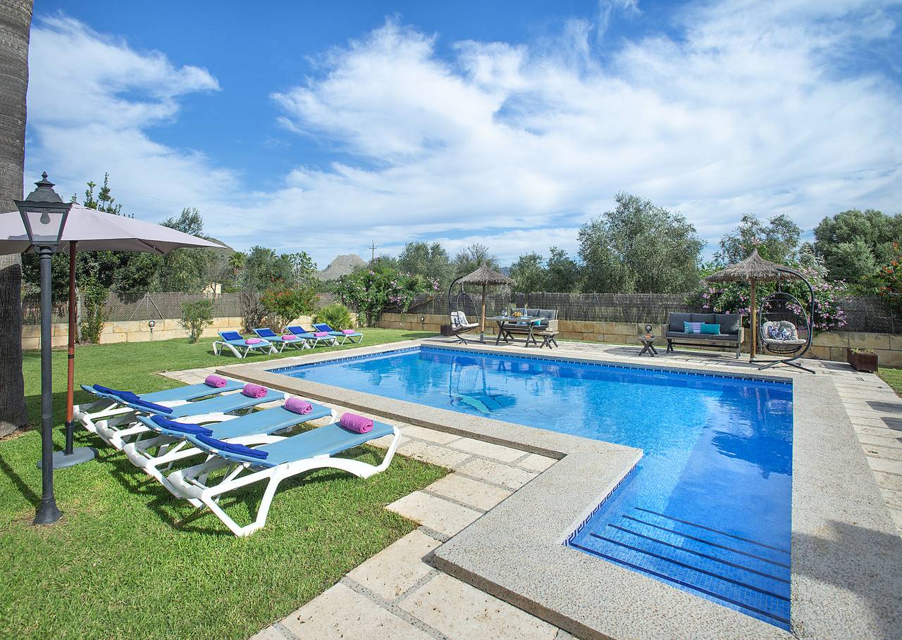 Villa Can Barrio - Familie Und Freunde in Pollença, Mallorca Norden