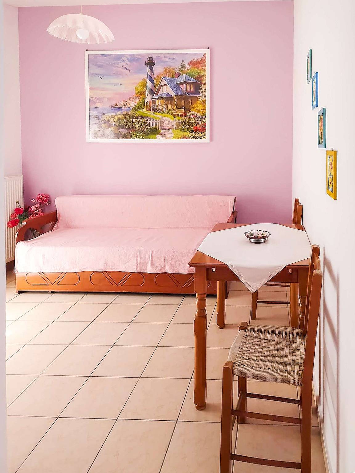 Ganze Wohnung, Ferienwohnung für 3 Personen mit Garten in Patitiri, Alonissos