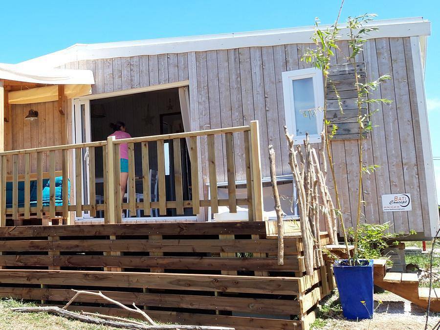 Lodges de Blois Chambord - Mobilheim 6 personen - Cottage Bord d'étang Premium 3 Schlafzimmer 1 Badezimmer 36 m² in Mont-près-Chambord, Sologne