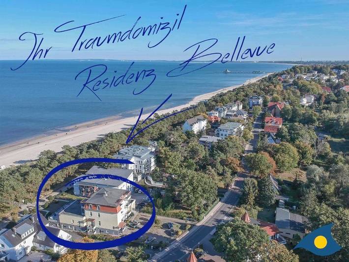 Ferienhaus mit Meerblick für 3 Personen, mit Balkon in Drei Kaiserbäder - 3