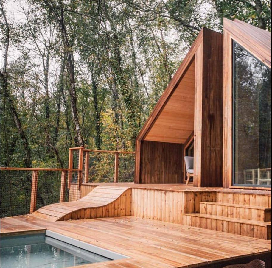 Casa Slow avec sa piscine chauffée au bord du lac in Tourouvre, Parc naturel régional du Perche