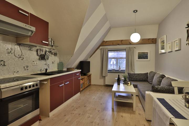 Ferienwohnung für 4 Personen, mit Meerblick und Garten in Pepelow - 4