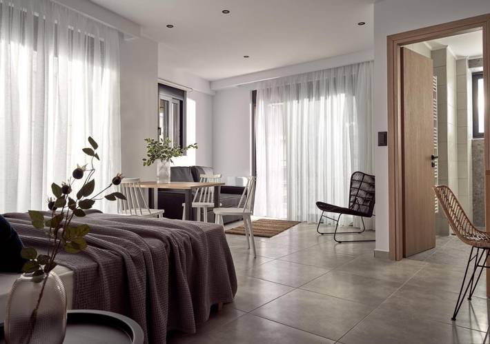 Ferienwohnung für 4 Personen, mit Ausblick und Balkon