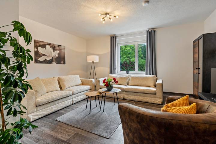 Ferienwohnung für 5 Personen, mit Garten