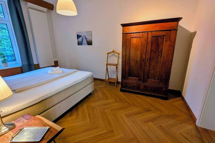 Ferienwohnung für 3 Personen, mit Terrasse und Garten in Vitzdorf - 2