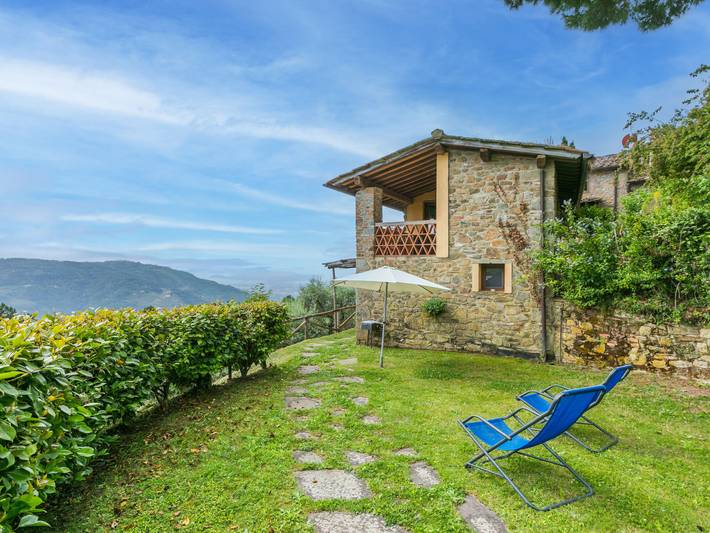 Ferienhaus für 2 Personen, mit Kinderpool und Ausblick sowie Terrasse und Garten in der Toskana - 4