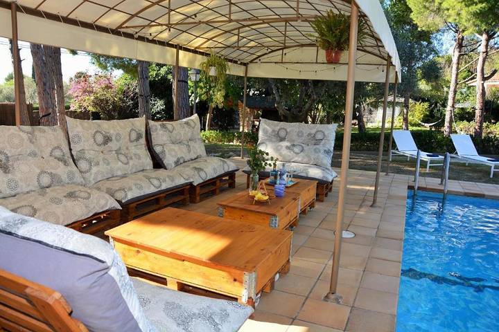 Casa rural para 10 personas, con jardín y piscina en Garraf - 3