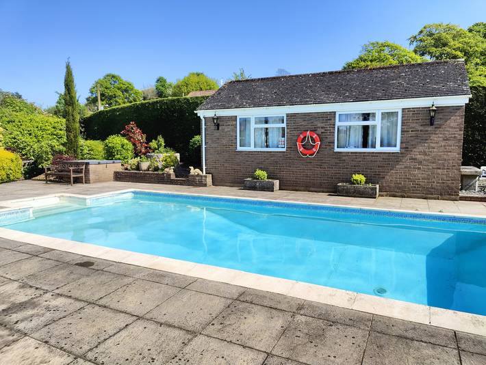 Casa rural para 2 personas con piscina in Devon
