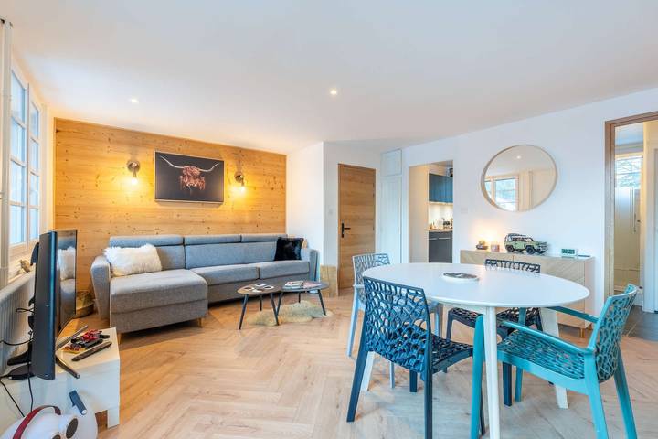 Apartamento vacacional entero, Apartamento de vacaciones para 4 personas con balcón/terraza in La Clusaz, Región de Annecy