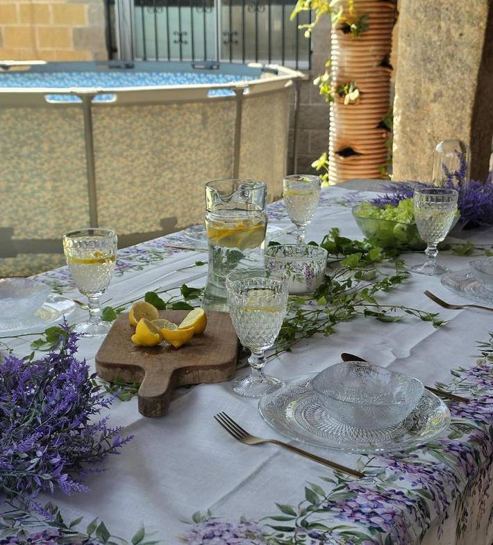 Casa de vacaciones para 8 personas, con Jacuzzi y Terraza además de Jardín y Piscina en la Sierra de Béjar - 3