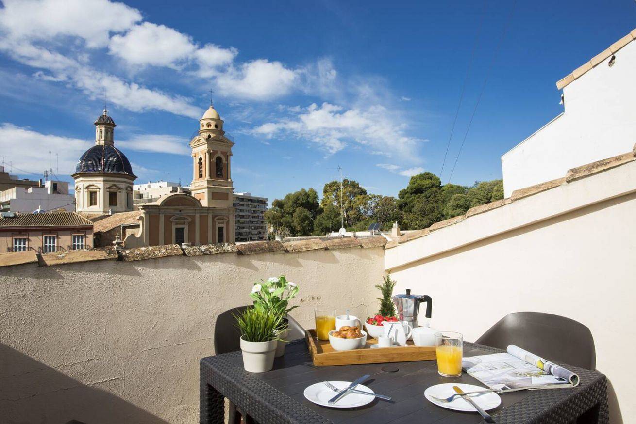 Apartamento inteiro, Botanico Ático Duplex 302 in Valencia City Centre, Valência