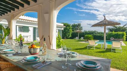 Villa in Binisafua, Sant Lluís für 9 