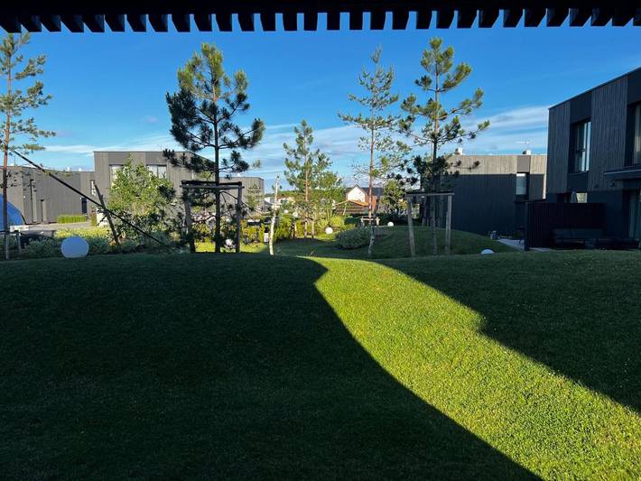 Ferienwohnung für 4 Personen, mit Garten und Ausblick sowie Terrasse in Litauen