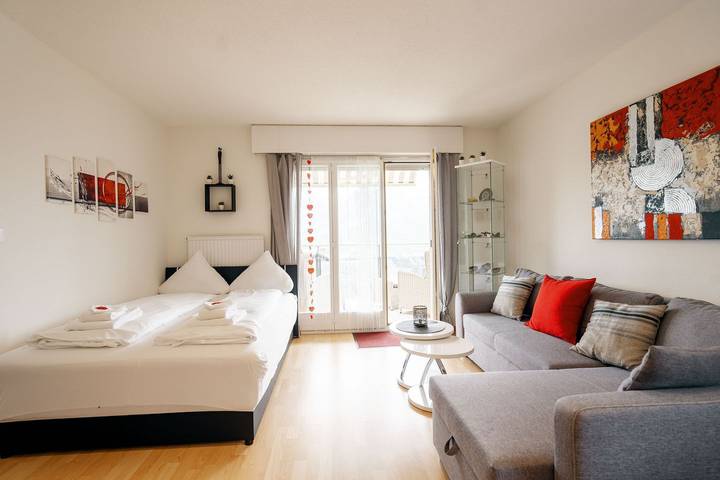 Ferienwohnung für 4 Personen, mit Ausblick, mit Haustier in Amden