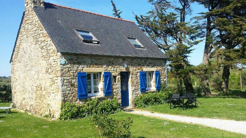 Vakantiehuis voor 4 personen, met Tuin en Uitzicht in Crozon