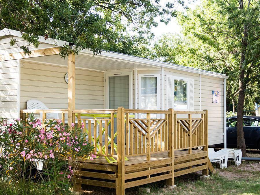 Camping Bel - Mobilheim 6 personen - Mobilheim | Comfort | 2 Zi. | 4/6 Pers. | Einfache Terrasse in La Tranche-sur-Mer, Vendée