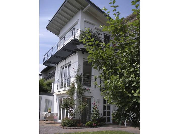 Ferienhaus für 3 Personen, mit Garten und Ausblick